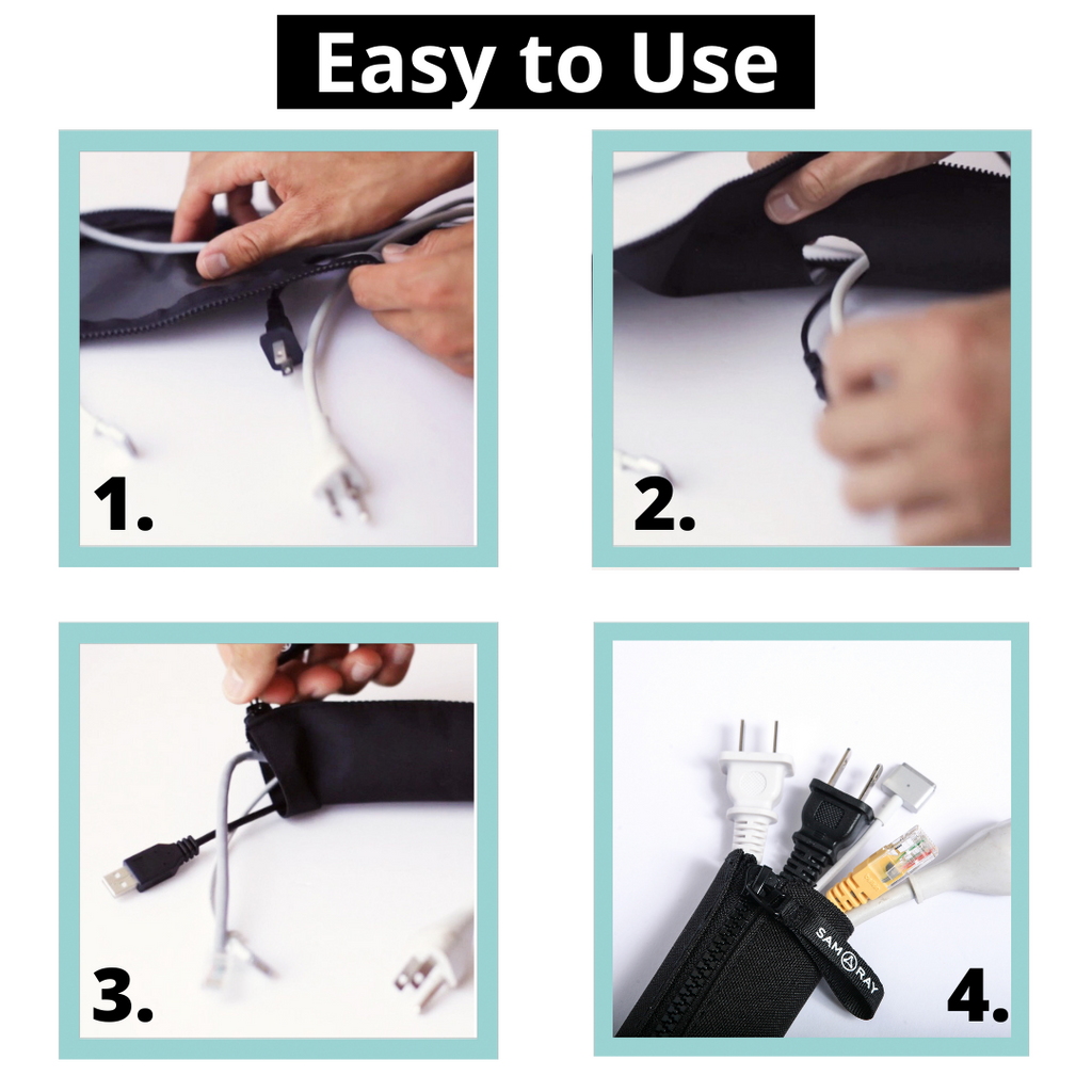 Coil Cable Management Sleeve