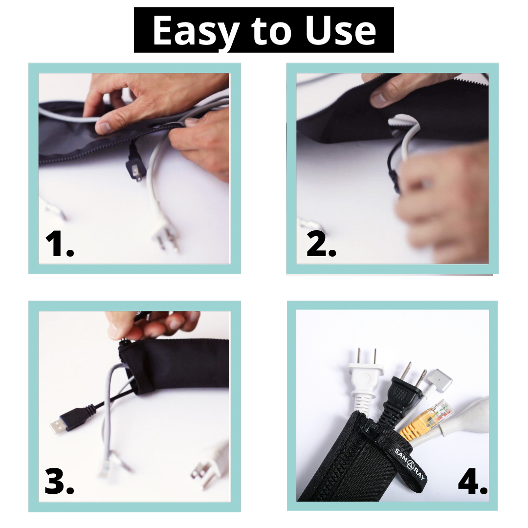 Coil Cable Management Sleeve