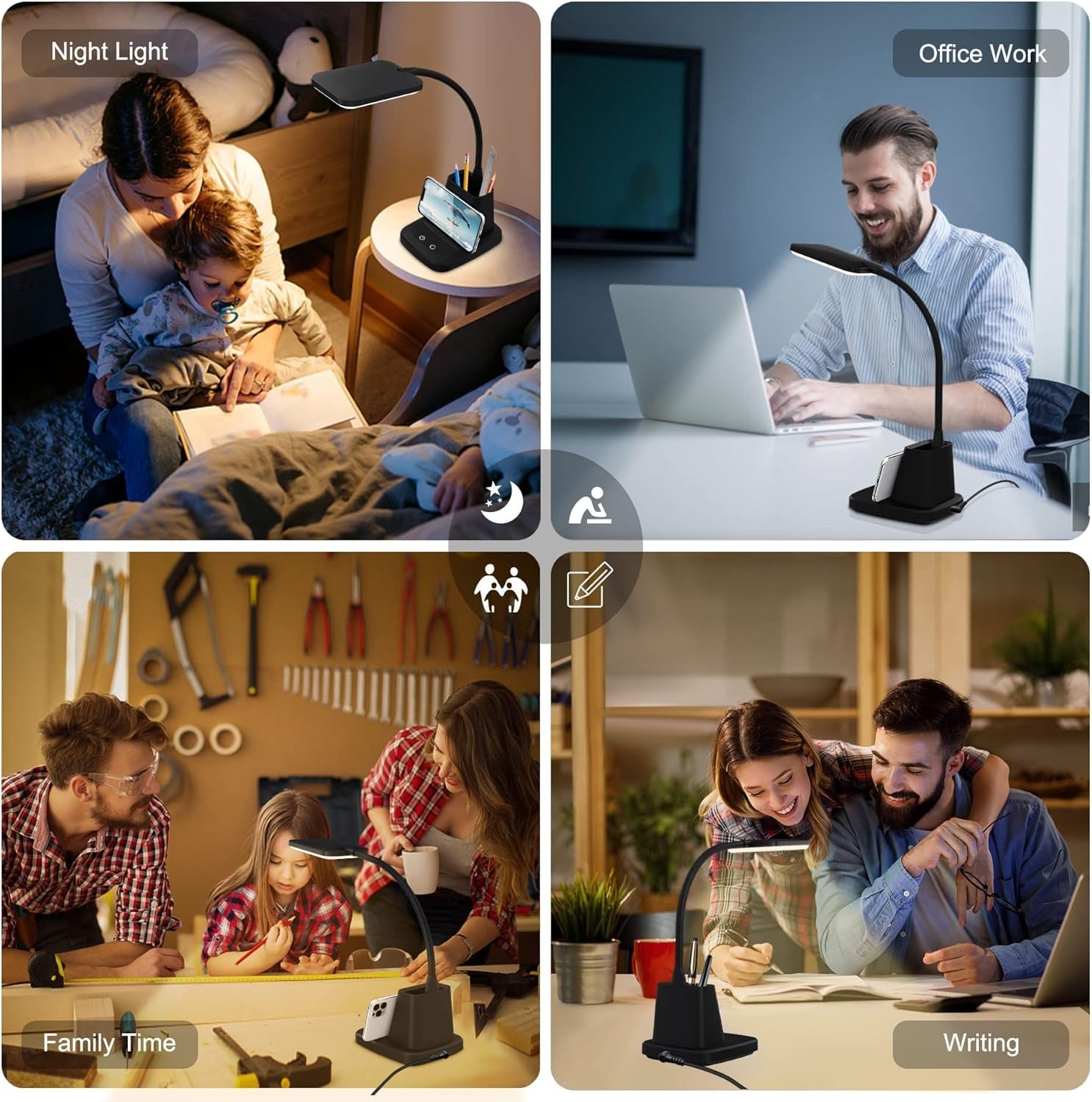 Lumen Charge Desk Lamp