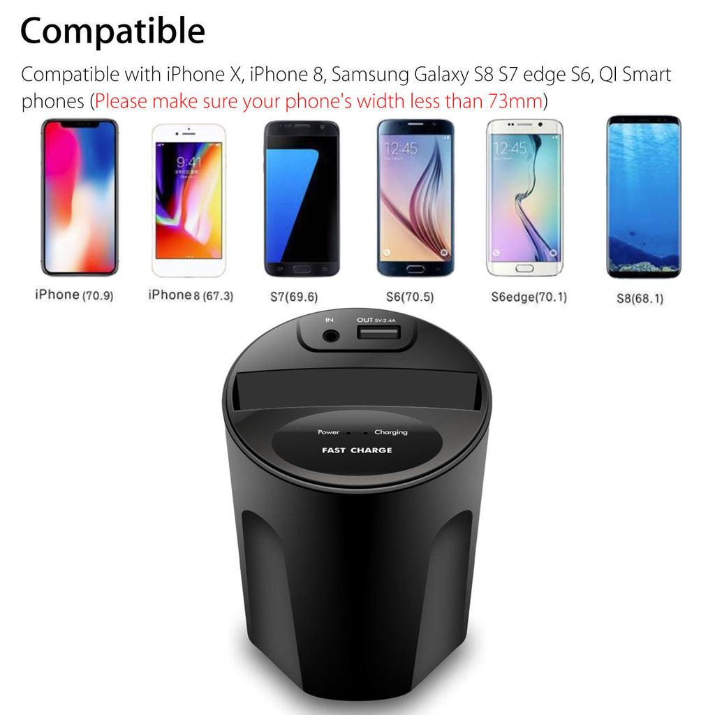 Drive Wireless Charging Cup Dock